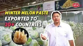 You may have tasted moon cakes, but do you know how to make the winter melon paste #wintermelonpaste