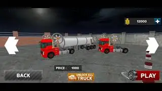 Off Road Flying Oil Tanker Truck Game.