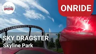 Sky Dragster - Onride POV - Allg&auml;u Skyline Park | Maurer Rides Spike Coaster