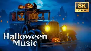 Halloween Night Ambience 2025 🎃 Haunted Pumpkin Village 👻 Relaxing Spooky Sleep Music Therapy
