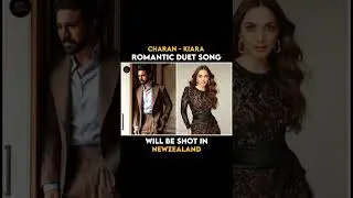 😎 rc15 update 🎬 song shooting 🎬 #rc15 #directorshankar #ramcharan #kiaraadvani #tamil #shorts