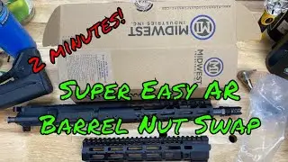 Easiest way to change an AR barrel nut
