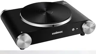 CUSIMAX 1500W B101 single burner UNBOXING and TESTING