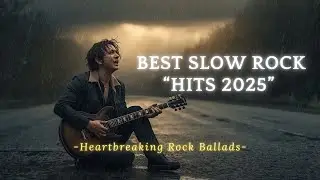 🔥 Best Slow Rock Asia 2025 | Heartbreaking Rock Ballads &ndash; Neon Tears, Last Train Goodbye