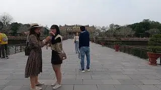 Enter inside Hue Imperial Citadel - Vietnam 8K