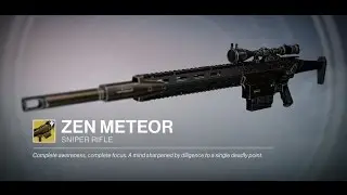 Destiny- How To Get The Zen Meteor As Fast As You Can!