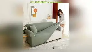 #Elastic Jacquard Fabric Sofa Cover Stretch Couch Cover Sectional L Shape Sofa Slipcover Corner Cas