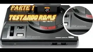 Parte 1: Novo Mega Drive Tec Toy 2017 - Testes e Curiosidades