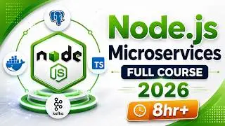 Node JS Microservices Full Course 2026 | Neon Postgres, Docker, Kafka