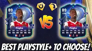 The BEST Playstyle+ to Choose for Build Your TOTY HM EVO! 🔥 (Press Proven, First Touch or Long Ball)
