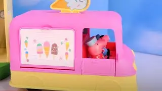 Peppa Pig Ice Cream Truck with George, Family & Friends