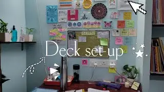 🌸 Study Table Makeover | Soft Aesthetic & Motivation ✨🖊️