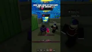being a HIDER is too easy in the new INK GAMES hide and seek #roblox #inkgame #squidgame