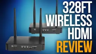 Wireless HDMI Transmitter and Receiver | Ansten 328-330ft 1080p