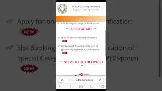 Online registration cum verification slot open #tslawcetcounselling #tslawcet#tslawstudent #lawyers