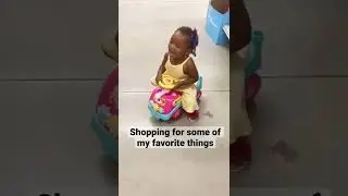 Ariah Shopping for some of her favorite things #shorts