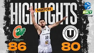 EuroCup 25/26 - FULL GAME HIGHLIGHTS: Cedevita Olimpija Ljubljana - U-BT Cluj-Napoca