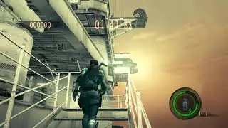Resident Evil 5 - Custom Stage test (RE6 Highsea Fortress)