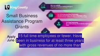 Small Business Assistance Program Grants - Explainer (with captions)