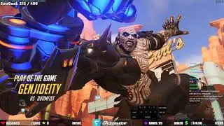 POTG! GetQuakedOn Doomfist Overwatch Gameplay Season 31 Top 500