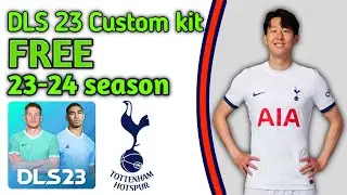 DLS 23 Tottenham Hotspur FC home kit| DLS 23 New Spurs kits | DLS 23 Custom kit #60