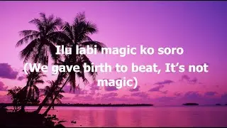 Yoga- Asake (Lyrics Translation Video)