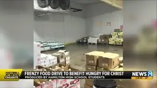 Hamilton food drive supports local nonprofit distributor Hungry For Christ