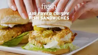 Air Fryer Fish Sandwiches
