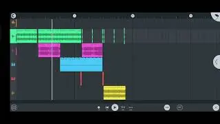 how to make dark trap beat in mobile||fl studio beat making|| how to make beat in fl studio mobile|