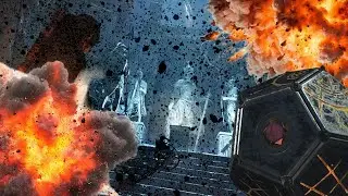 blowing up the port-a-potty in the ancient ruins core - Rise of the Tomb Raider Ep. 4