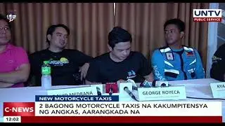 2 bagong motorcycle taxis, aarangkada na kasama ang Angkas para sa extended pilot run ng DOTr