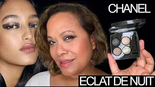 Chanel Eclat De Nuit Eyeshadow - Try on and Review