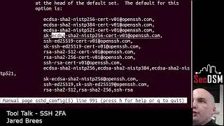 Tool Talk - SSH 2FA