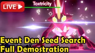 Pokemon Sword & Shield - Event Den Manual Shiny Hunting Guide (SW Seed Calculator & Seed Searcher)