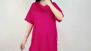 Oversize With Slit Jumbo Wanita / Atasan Oversize XXXXL
