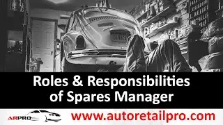 Roles & Responsibilities of a Spares Part Manager