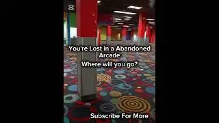 You're Lost in a abandoned Arcade, Where will you go?... #liminalcore #dreamcore #weirdcore