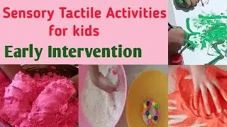 Sensory tactile activitiy | sensory play activities at home | Therapies for sensory issues part-2