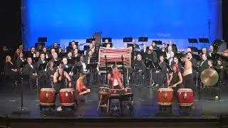 Fushu Daiko perform on the Pride Wind Ensemble's Beyond Borders 2 concert.