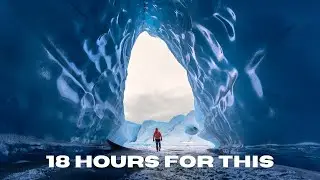 I Spent 18 Hours to Discover This Ice Cave | Iceland
