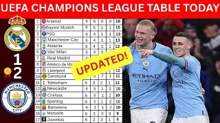 🔥 Champions League Table After Matchday 6 &ndash; 2025/26 UCL Standings Updated NOW! ⚽