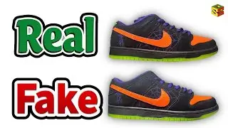 Настоящее против фальшивого | Ночь шалостей | Хэллоуин SB Dunks
