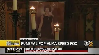 Funeral Held For Alma Speed Fox