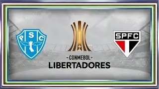 🔥 PAYSANDU x SÃO PAULO NA LIBERTADORES! ⚔️ JOGO INSANO COM CRAQUES HISTÓRICOS | Oitavas de Final
