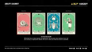 RDR2, Best Ability Card Loadout (Melee)