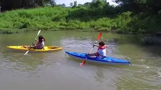 Walker Rocks - Kayaking on West Chickamauga Creek