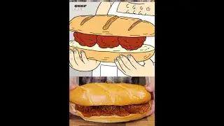 A Sizzling Showdown: Chezburger vs. Death Sandwich!🤤 #regularshow #roblox #meatballs #burger