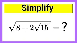 How to simplify this ? |Nice olympiad math |nice square root math |olympiad math |Nitesh Eduworks