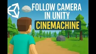 Make a Smooth Follow Camera in Unity with Cinemachine #gamedev #unity #gamedevelopment #unity3d