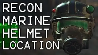 Fallout 4 Far Harbor &mdash; Шлем разведчика-десантника &mdash; Расположение уникального шлема пехотинца